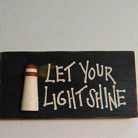 Other - Wooden Lighthouse sign